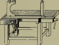 An illustration from Modern cabinetwork, furniture & fitments; an account of the theory & practice in the production of all kinds of cabinetwork & furniture, with chapters on the growth and progress of design and construction; (1910)
