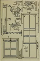 An illustration from Modern cabinetwork, furniture & fitments; an account of the theory & practice in the production of all kinds of cabinetwork & furniture, with chapters on the growth and progress of design and construction; (1910)