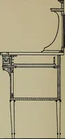 An illustration from Modern cabinetwork, furniture & fitments; an account of the theory & practice in the production of all kinds of cabinetwork & furniture, with chapters on the growth and progress of design and construction; (1910)