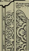 Picture 207 of 522 from Modern cabinetwork, furniture & fitments; an account of the theory & practice in the production of all kinds of cabinetwork & furniture, with chapters on the growth and progress of design and construction; (1910), leaf 186