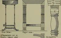 Picture 211 of 522 from Modern cabinetwork, furniture & fitments; an account of the theory & practice in the production of all kinds of cabinetwork & furniture, with chapters on the growth and progress of design and construction; (1910), leaf 188