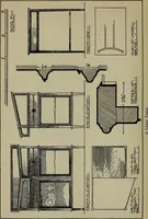 An illustration from Modern cabinetwork, furniture & fitments; an account of the theory & practice in the production of all kinds of cabinetwork & furniture, with chapters on the growth and progress of design and construction; (1910)