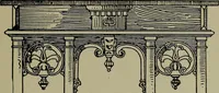 An illustration from Modern cabinetwork, furniture & fitments; an account of the theory & practice in the production of all kinds of cabinetwork & furniture, with chapters on the growth and progress of design and construction; (1910)