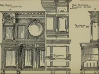 Picture 249 of 522 from Modern cabinetwork, furniture & fitments; an account of the theory & practice in the production of all kinds of cabinetwork & furniture, with chapters on the growth and progress of design and construction; (1910), leaf 217