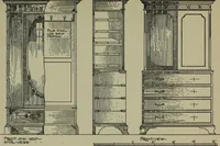 Picture 262 of 522 from Modern cabinetwork, furniture & fitments; an account of the theory & practice in the production of all kinds of cabinetwork & furniture, with chapters on the growth and progress of design and construction; (1910), leaf 226
