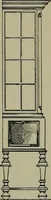 An illustration from Modern cabinetwork, furniture & fitments; an account of the theory & practice in the production of all kinds of cabinetwork & furniture, with chapters on the growth and progress of design and construction; (1910)