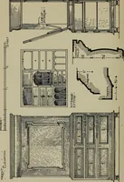 An illustration from Modern cabinetwork, furniture & fitments; an account of the theory & practice in the production of all kinds of cabinetwork & furniture, with chapters on the growth and progress of design and construction; (1910)