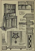 Picture 297 of 522 from Modern cabinetwork, furniture & fitments; an account of the theory & practice in the production of all kinds of cabinetwork & furniture, with chapters on the growth and progress of design and construction; (1910), leaf 249
