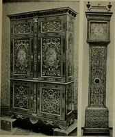 An illustration from Modern cabinetwork, furniture & fitments; an account of the theory & practice in the production of all kinds of cabinetwork & furniture, with chapters on the growth and progress of design and construction; (1910)