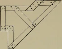 An illustration from Modern cabinetwork, furniture & fitments; an account of the theory & practice in the production of all kinds of cabinetwork & furniture, with chapters on the growth and progress of design and construction; (1910)