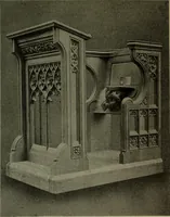 An illustration from Modern cabinetwork, furniture & fitments; an account of the theory & practice in the production of all kinds of cabinetwork & furniture, with chapters on the growth and progress of design and construction; (1910)