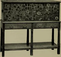 An illustration from Modern cabinetwork, furniture & fitments; an account of the theory & practice in the production of all kinds of cabinetwork & furniture, with chapters on the growth and progress of design and construction; (1910)