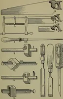 An illustration from Modern cabinetwork, furniture & fitments; an account of the theory & practice in the production of all kinds of cabinetwork & furniture, with chapters on the growth and progress of design and construction; (1910)