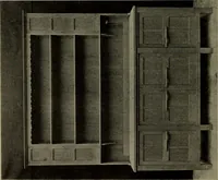An illustration from Modern cabinetwork, furniture & fitments; an account of the theory & practice in the production of all kinds of cabinetwork & furniture, with chapters on the growth and progress of design and construction; (1910)