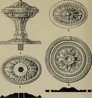 An illustration from Modern cabinetwork, furniture & fitments; an account of the theory & practice in the production of all kinds of cabinetwork & furniture, with chapters on the growth and progress of design and construction; (1910)