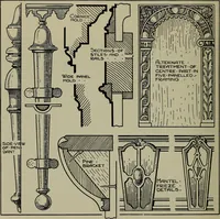 Picture 448 of 522 from Modern cabinetwork, furniture & fitments; an account of the theory & practice in the production of all kinds of cabinetwork & furniture, with chapters on the growth and progress of design and construction; (1910), leaf 373