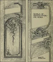 Picture 465 of 522 from Modern cabinetwork, furniture & fitments; an account of the theory & practice in the production of all kinds of cabinetwork & furniture, with chapters on the growth and progress of design and construction; (1910), leaf 393
