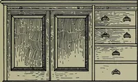 An illustration from Modern cabinetwork, furniture & fitments; an account of the theory & practice in the production of all kinds of cabinetwork & furniture, with chapters on the growth and progress of design and construction; (1910)