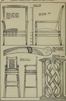 Picture 505 of 522 from Modern cabinetwork, furniture & fitments; an account of the theory & practice in the production of all kinds of cabinetwork & furniture, with chapters on the growth and progress of design and construction; (1910), leaf 435