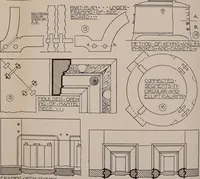 An illustration from Modern cabinetwork, furniture & fitments; an account of the theory & practice in the production of all kinds of cabinetwork & furniture, with chapters on the growth and progress of design and construction; (1910)