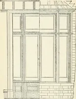 An illustration from Modern carpentry and joinery : being a compilation of the very best things and most modern and practical methods known in the arts of carpentry and joinery (1910)