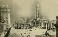 An illustration from Modern city planning and maintenance (1914)