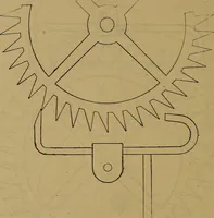 An illustration from The modern clock; a study of time keeping mechanism; its construction, regulation, and repair (1905)