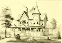 An illustration from Modern dwellings : a book of practical designs and plans for those who wish to build or beautify their homes (1901)