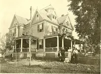 An illustration from Modern dwellings : a book of practical designs and plans for those who wish to build or beautify their homes (1901)