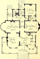 An illustration from Modern dwellings : a book of practical designs and plans for those who wish to build or beautify their homes (1901)