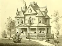 An illustration from Modern dwellings : a book of practical designs and plans for those who wish to build or beautify their homes (1901)
