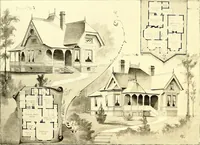 An illustration from Modern dwellings : a book of practical designs and plans for those who wish to build or beautify their homes (1901)