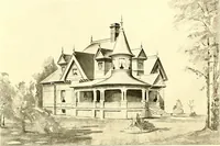 An illustration from Modern dwellings : a book of practical designs and plans for those who wish to build or beautify their homes (1901)