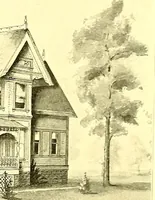 An illustration from Modern dwellings : a book of practical designs and plans for those who wish to build or beautify their homes (1901)