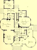 An illustration from Modern dwellings : a book of practical designs and plans for those who wish to build or beautify their homes (1901)