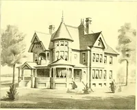 An illustration from Modern dwellings : a book of practical designs and plans for those who wish to build or beautify their homes (1901)