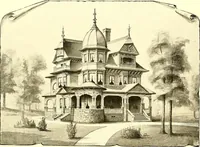 An illustration from Modern dwellings : a book of practical designs and plans for those who wish to build or beautify their homes (1901)