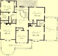 An illustration from Modern dwellings : a book of practical designs and plans for those who wish to build or beautify their homes (1901)