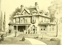 An illustration from Modern dwellings : a book of practical designs and plans for those who wish to build or beautify their homes (1901)