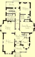 An illustration from Modern dwellings : a book of practical designs and plans for those who wish to build or beautify their homes (1901)