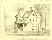 An illustration from Modern dwellings : a book of practical designs and plans for those who wish to build or beautify their homes (1901)