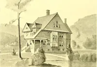 An illustration from Modern dwellings : a book of practical designs and plans for those who wish to build or beautify their homes (1901)