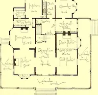An illustration from Modern dwellings : a book of practical designs and plans for those who wish to build or beautify their homes (1901)