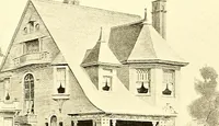 An illustration from Modern dwellings : a book of practical designs and plans for those who wish to build or beautify their homes (1901)