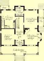 An illustration from Modern dwellings : a book of practical designs and plans for those who wish to build or beautify their homes (1901)