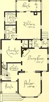 An illustration from Modern dwellings : a book of practical designs and plans for those who wish to build or beautify their homes (1901)