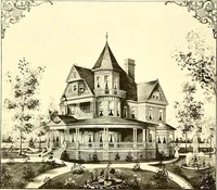 An illustration from Modern dwellings : a book of practical designs and plans for those who wish to build or beautify their homes (1901)