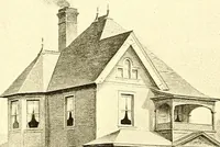 An illustration from Modern dwellings : a book of practical designs and plans for those who wish to build or beautify their homes (1901)
