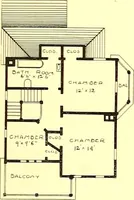 An illustration from Modern dwellings : a book of practical designs and plans for those who wish to build or beautify their homes (1901)