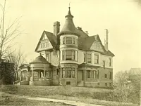An illustration from Modern dwellings : a book of practical designs and plans for those who wish to build or beautify their homes (1901)